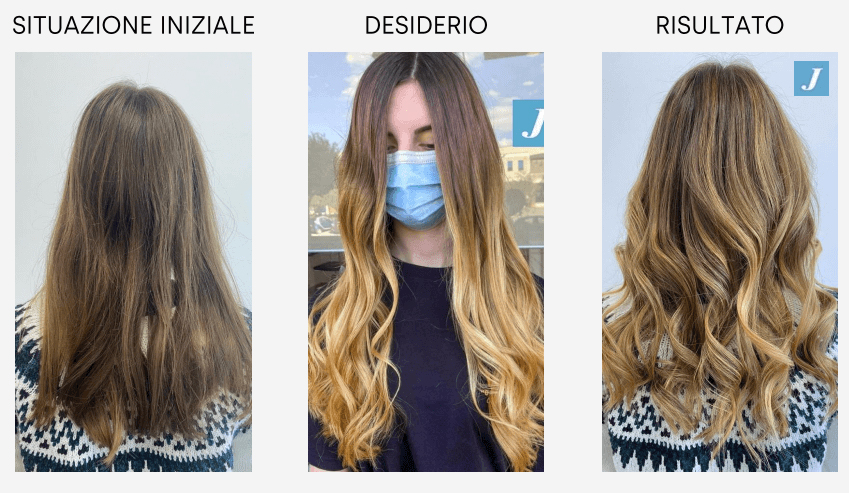 taglio capelli lunghi