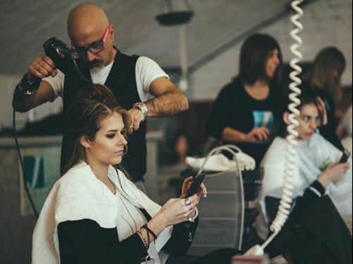 degradè biondo chiaro