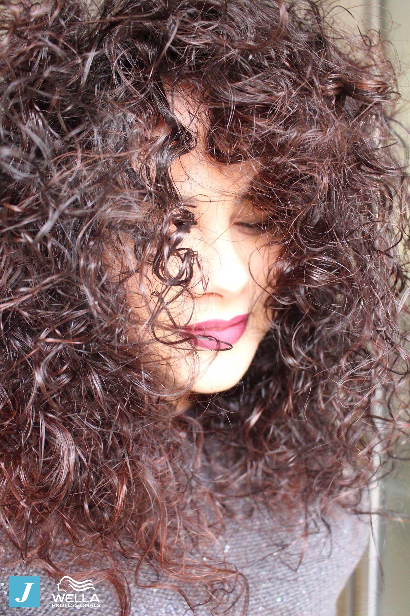 degradè capelli ricci - Degradé on curly hair