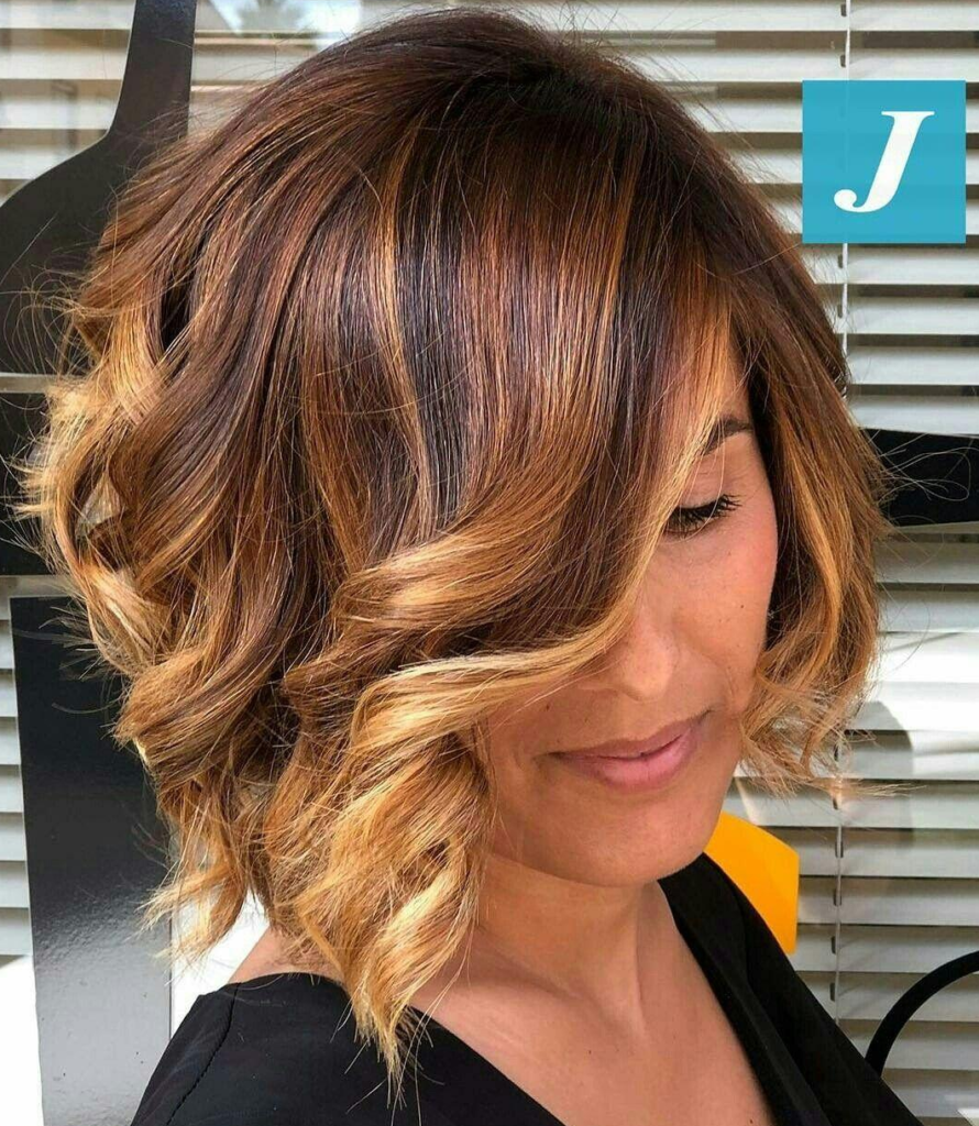 Degradé capelli media lunghezza