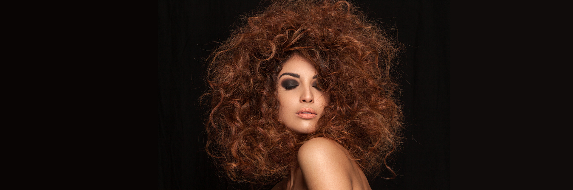 Il Degradé con i capelli ricci