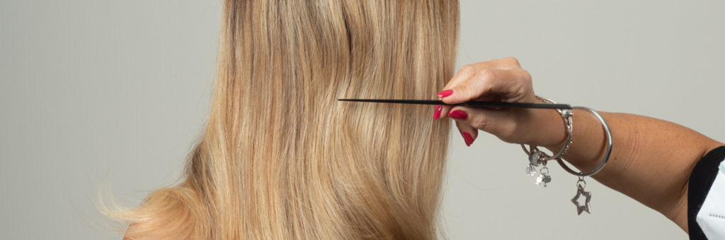 Il Degradé con i capelli lisci