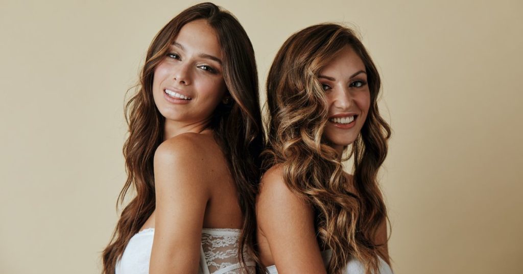 Degradé castano chiaro e Degradé castano scuro: il confronto