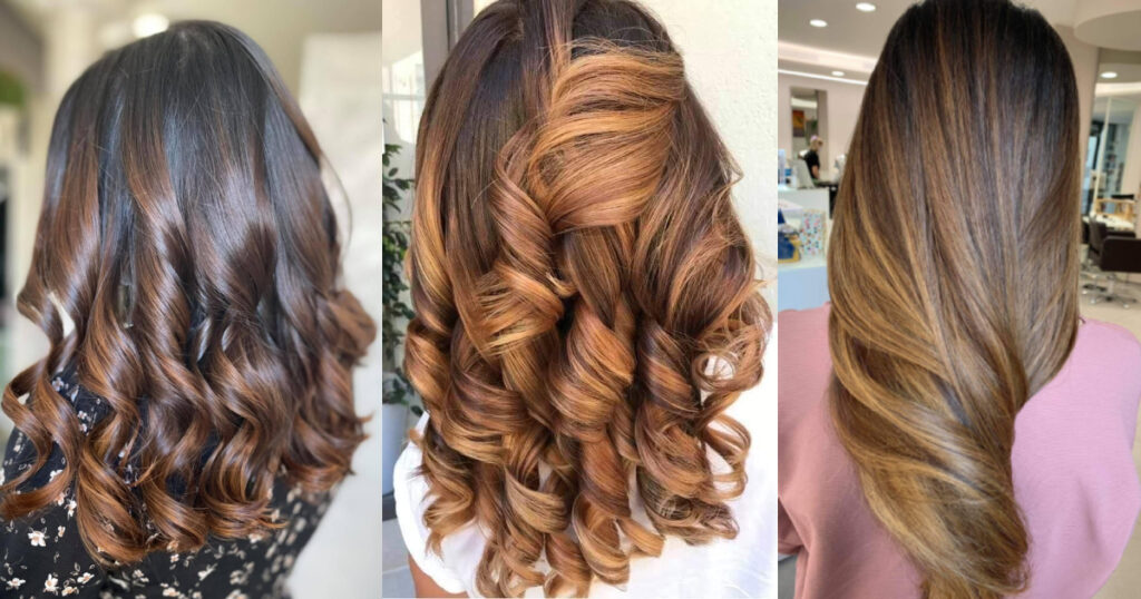 Shatush castano realizzato grazie al Degradé