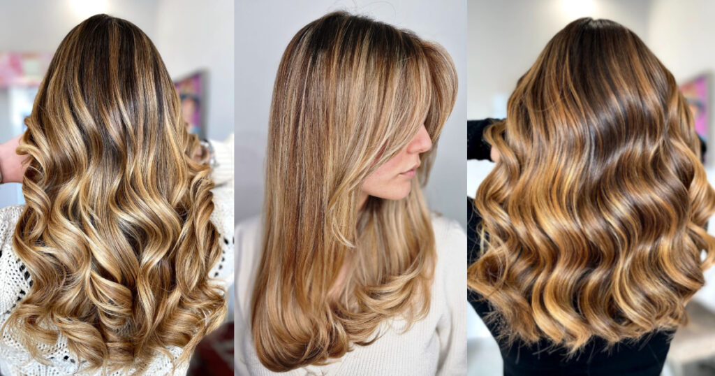 Colpi di sole biondi con la tecnica del Degradé