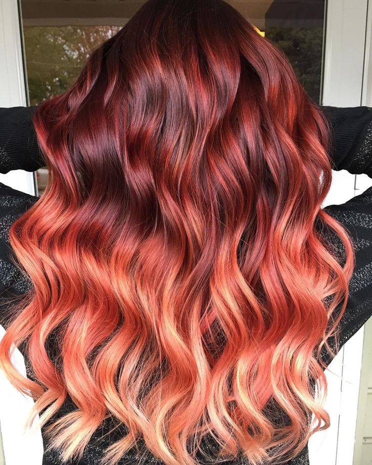 Balayage rosso 2024